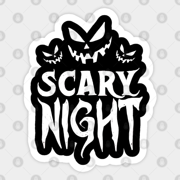 Scary Night #2 Sticker by M2M